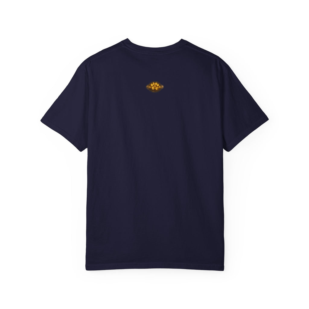 Magic Cat Constellation T-Shirt — Whimsical Night Sky Design