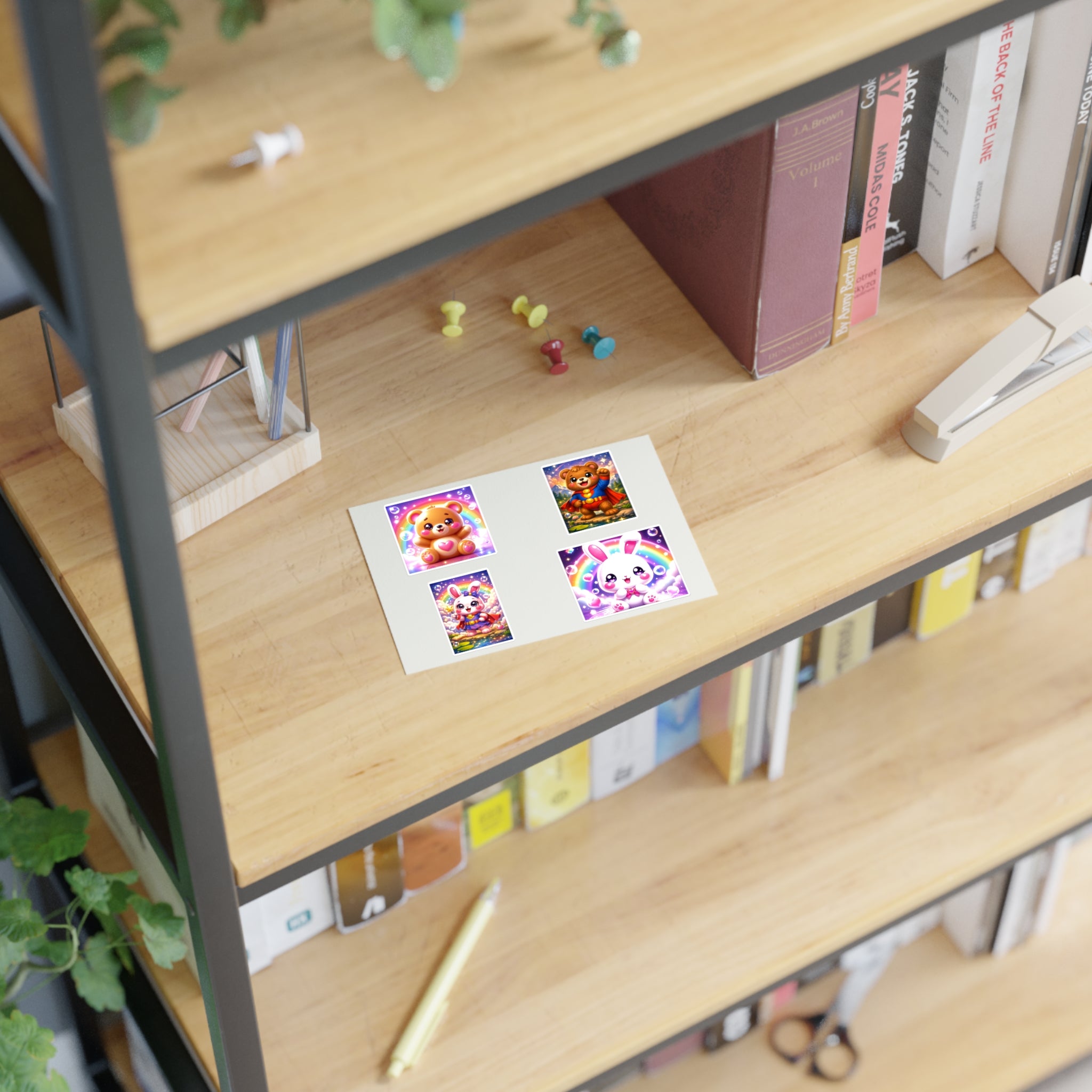 NanoBuddy Bear & Bunny Stickers