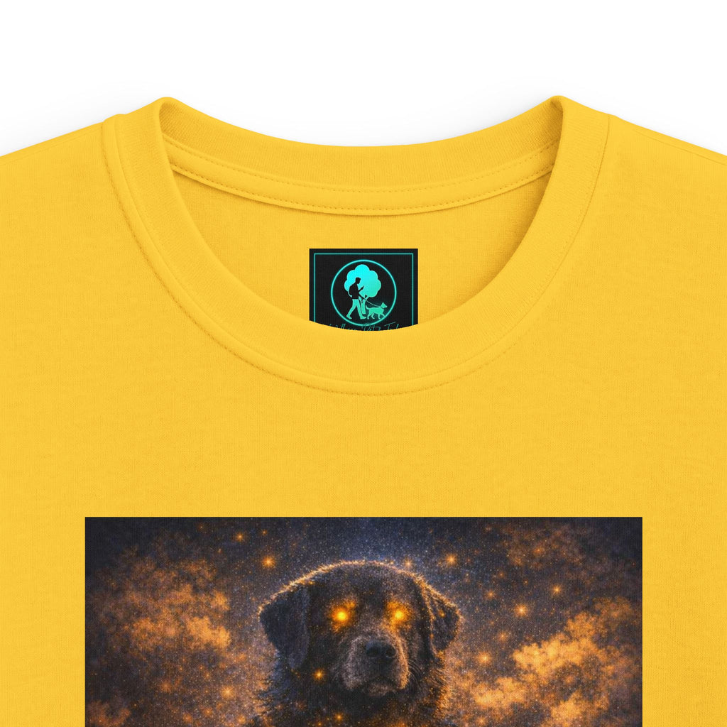 Kids T‑Shirt - Golden Firefly Night Illustration (Child Tee)