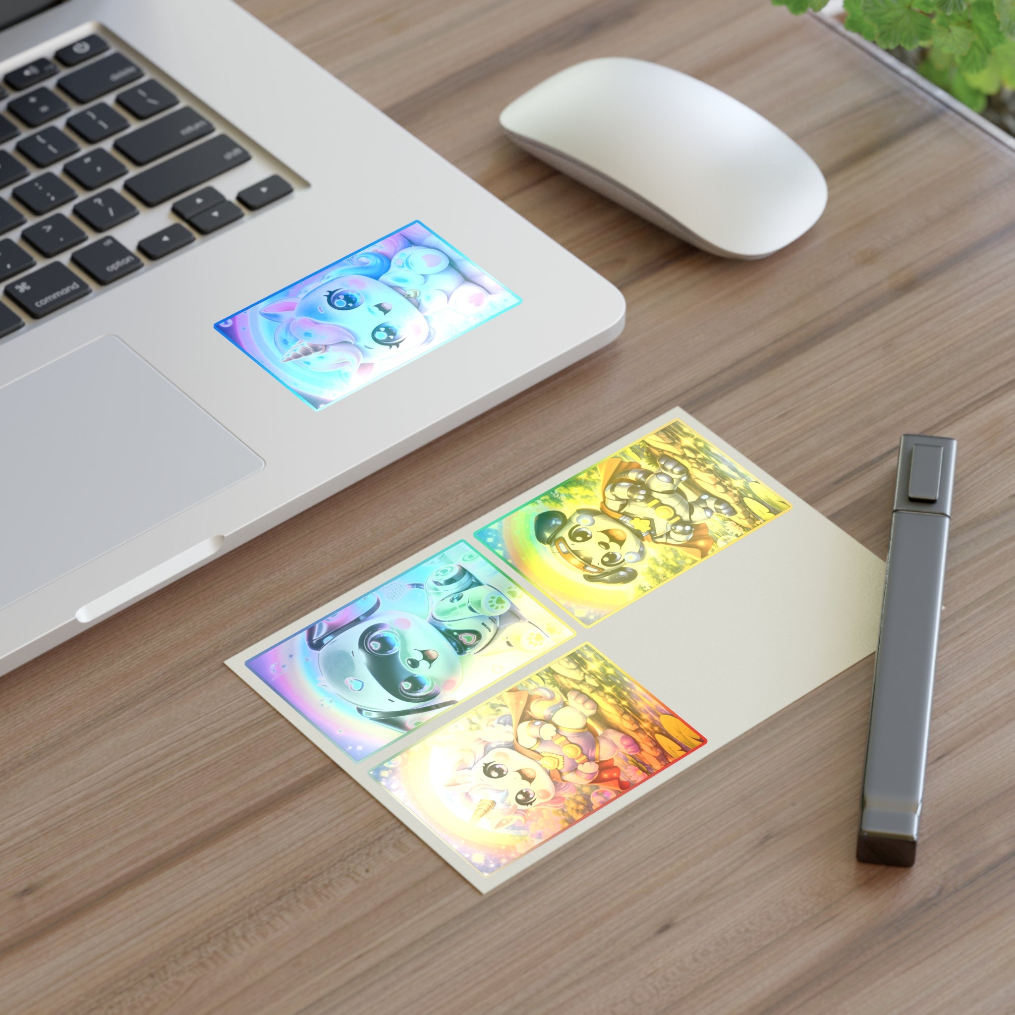NanoBuddy Robo Pup & Unicorn Stickers