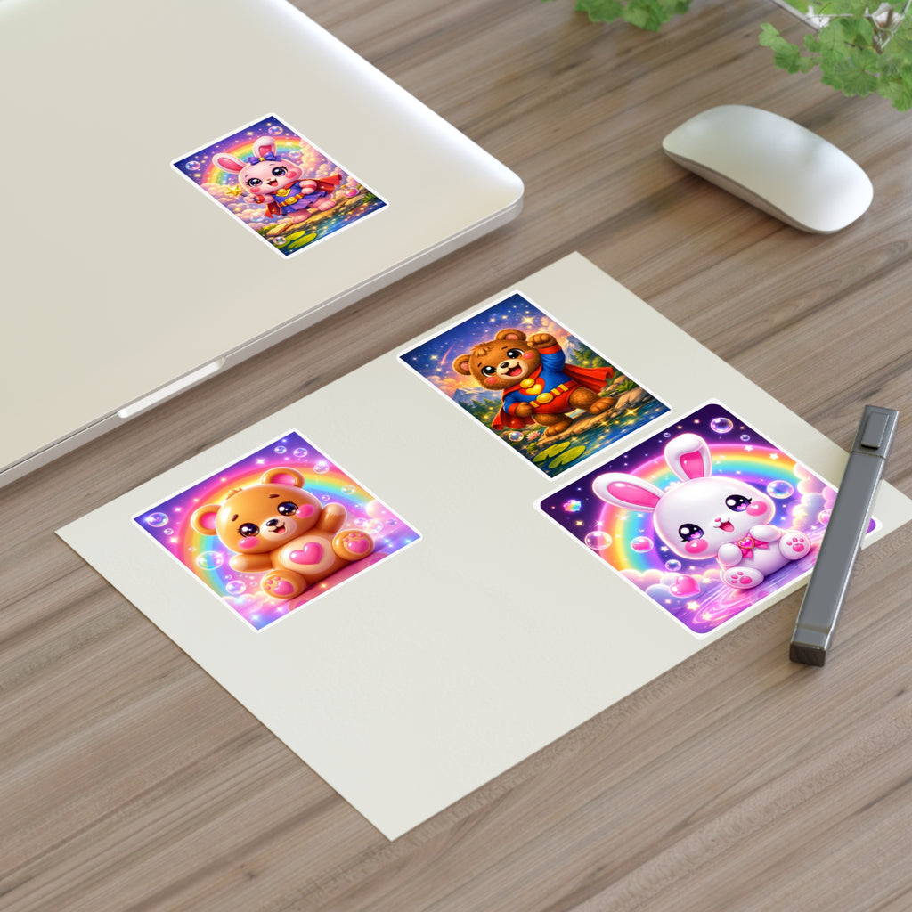 NanoBuddy Bear & Bunny Stickers