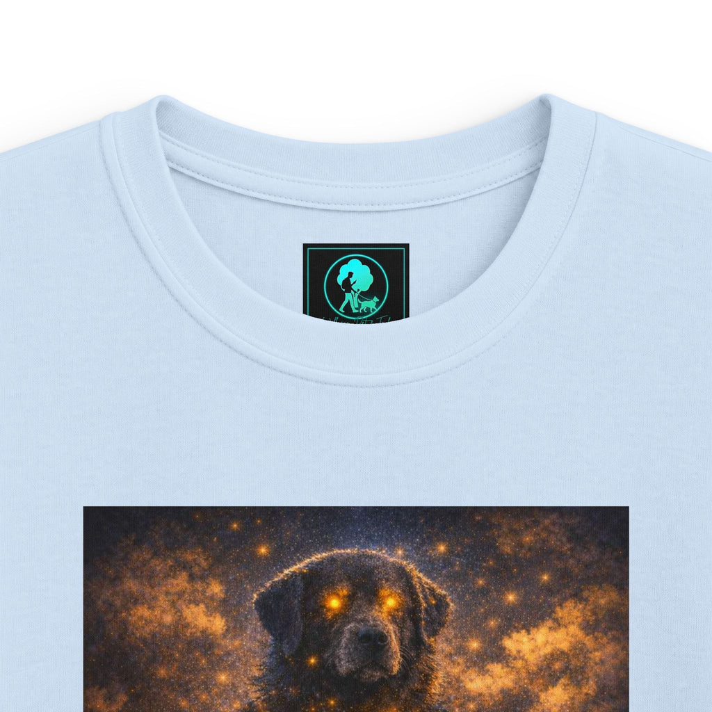 Kids T‑Shirt - Golden Firefly Night Illustration (Child Tee)