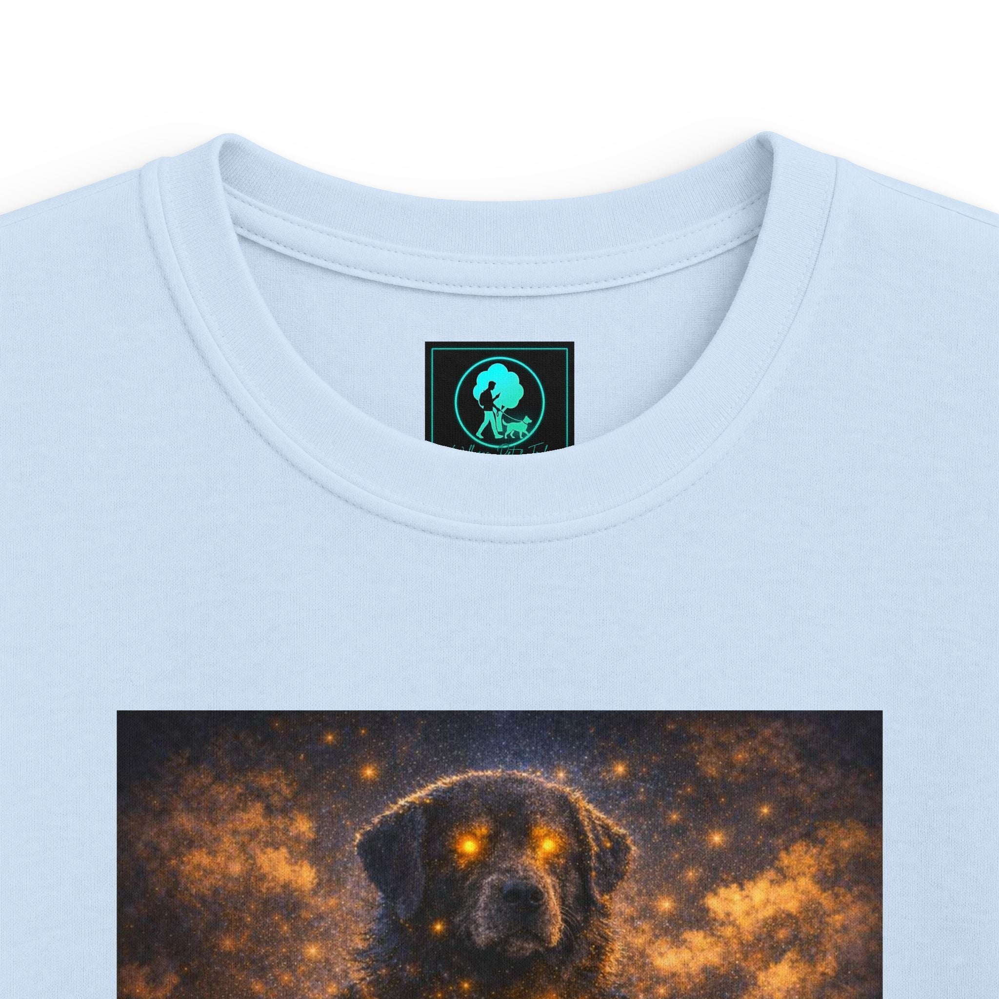 Kids T‑Shirt - Golden Firefly Night Illustration (Child Tee)