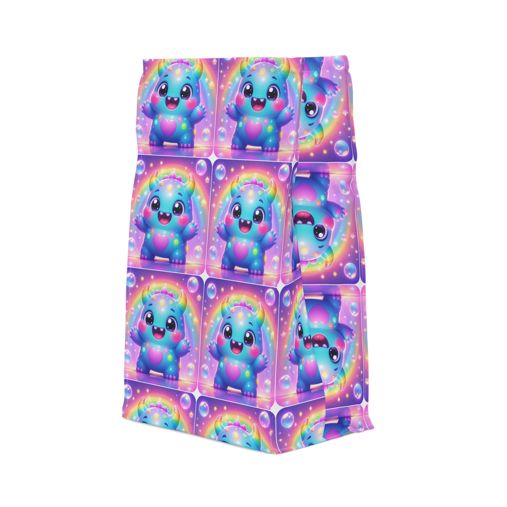 👾 NanoBuddy Monster™ Kids Lunch Bag — Friendly Bubble Monster (PreK–2nd)