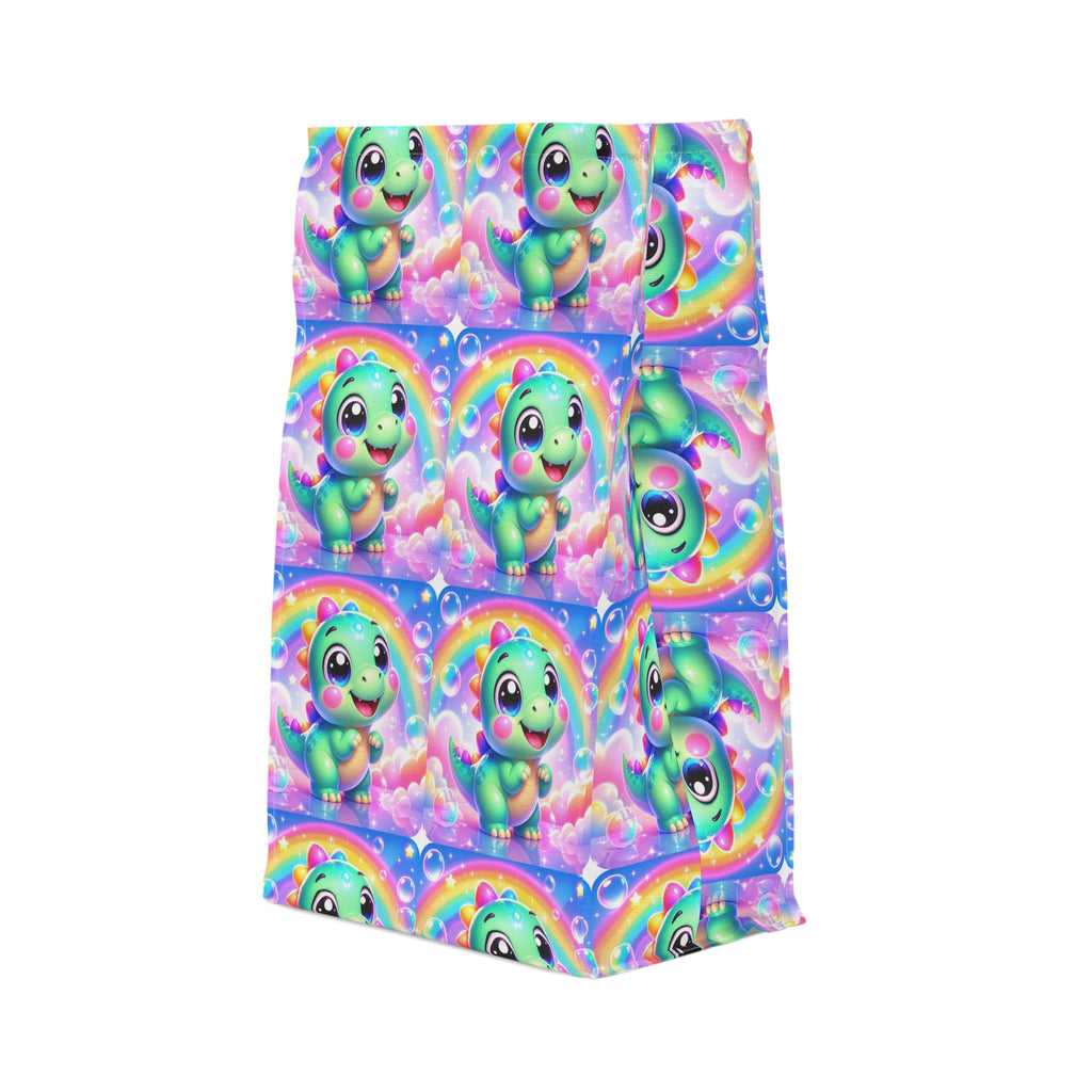 🦖 NanoBuddy Dino™ Kids Lunch Bag — Friendly Bubble Dino (PreK–2nd)