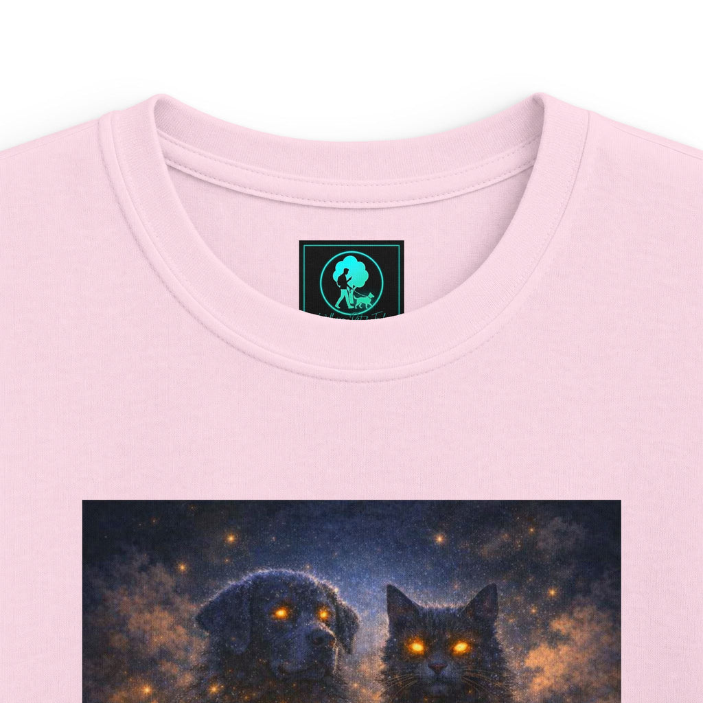 Kids Tee — Magical Night Owls Constellation Design