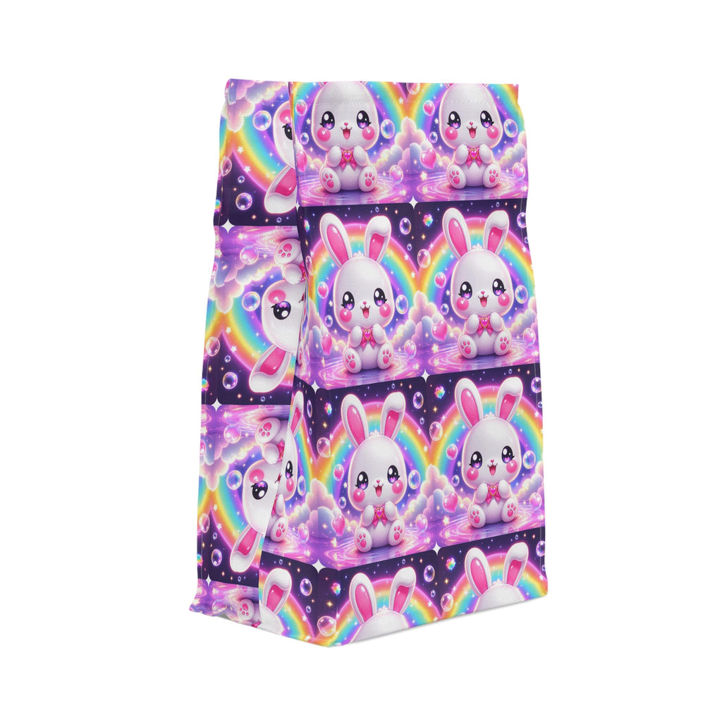 🐰 NanoBuddy Bunny™ Kids Lunch Bag — Pastel Bubble Bunny (PreK–2nd)
