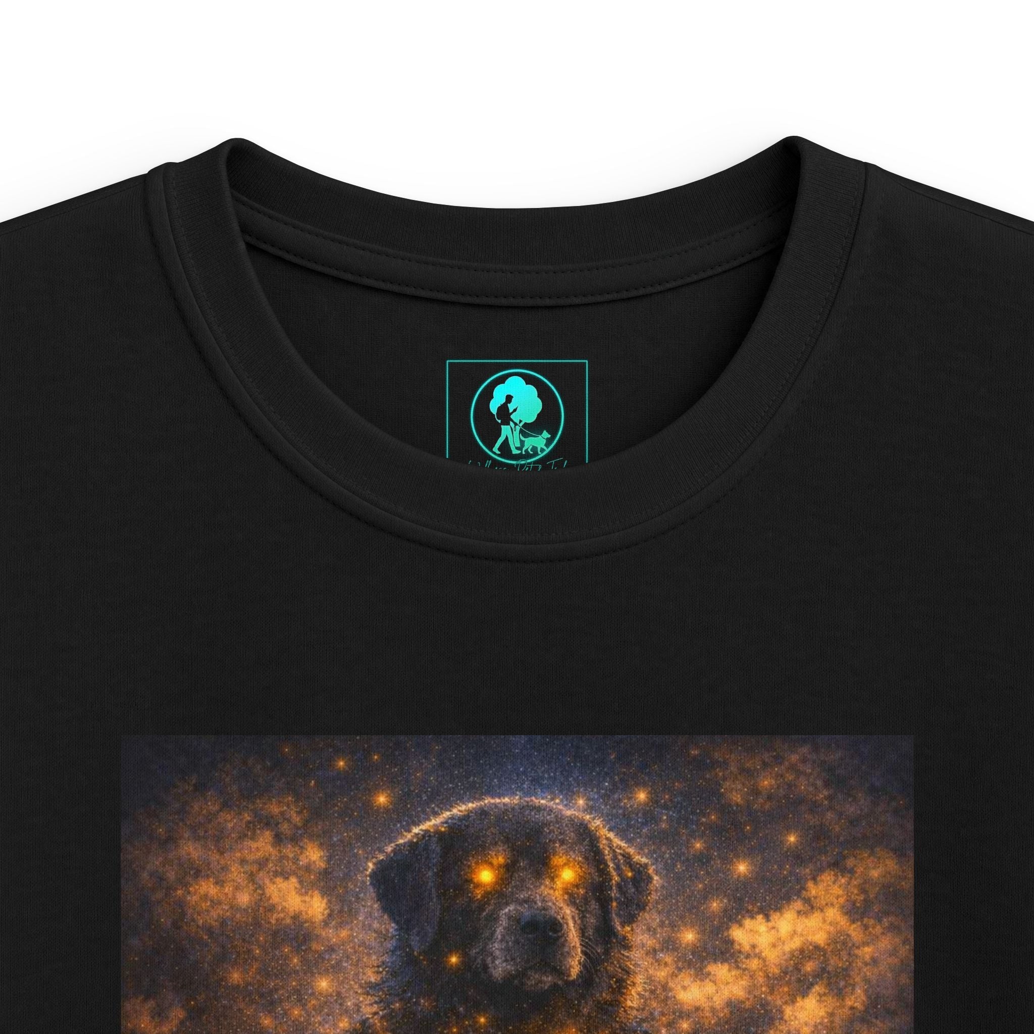 Kids T‑Shirt - Golden Firefly Night Illustration (Child Tee)