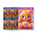 🧸 NanoBuddy Bear™ Kids Mini Notebook — Cozy Bubble Bear (PreK–2nd)