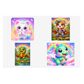 NanoBuddy Cat & Dino Stickers