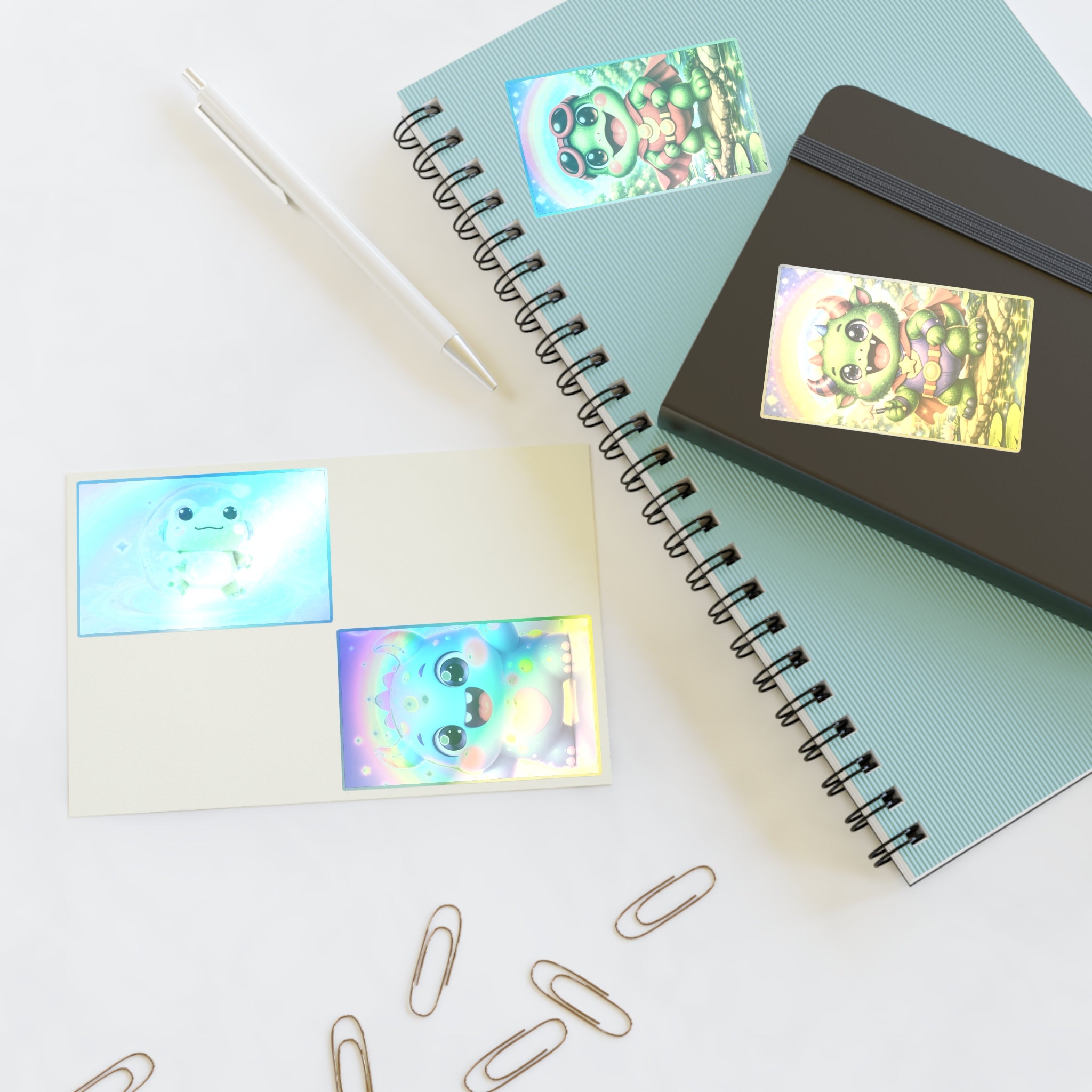NanoBuddy Frog & Monster Stickers