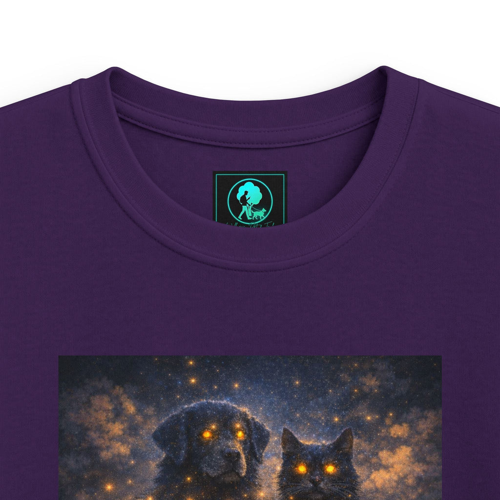 Kids Tee — Magical Night Owl & Girl Glow Design