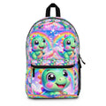 🦖 NanoBuddy Dino™ Kids Backpack — Friendly Bubble Dino (PreK–2nd)