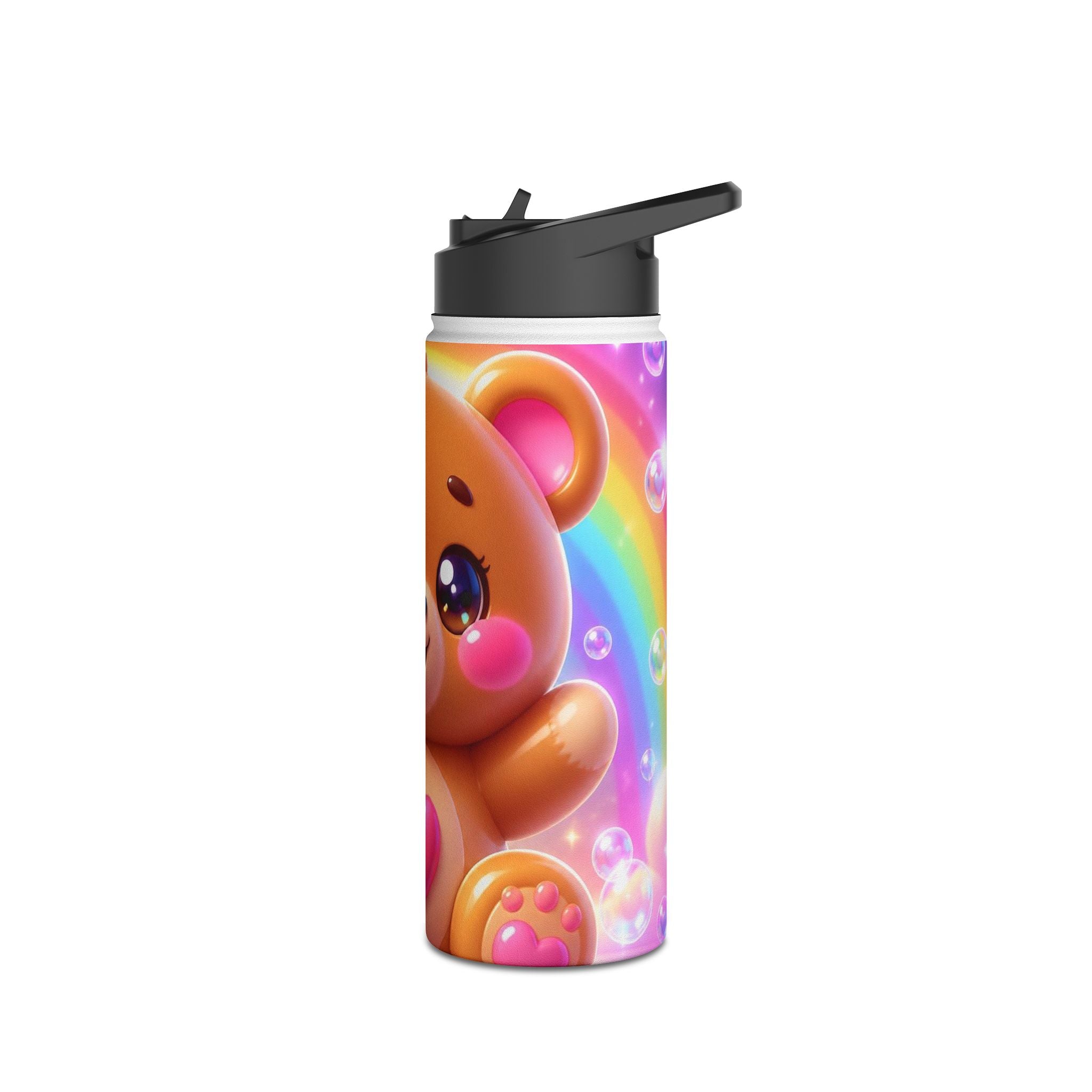 NanoBuddy Bear Steel Water Bottle