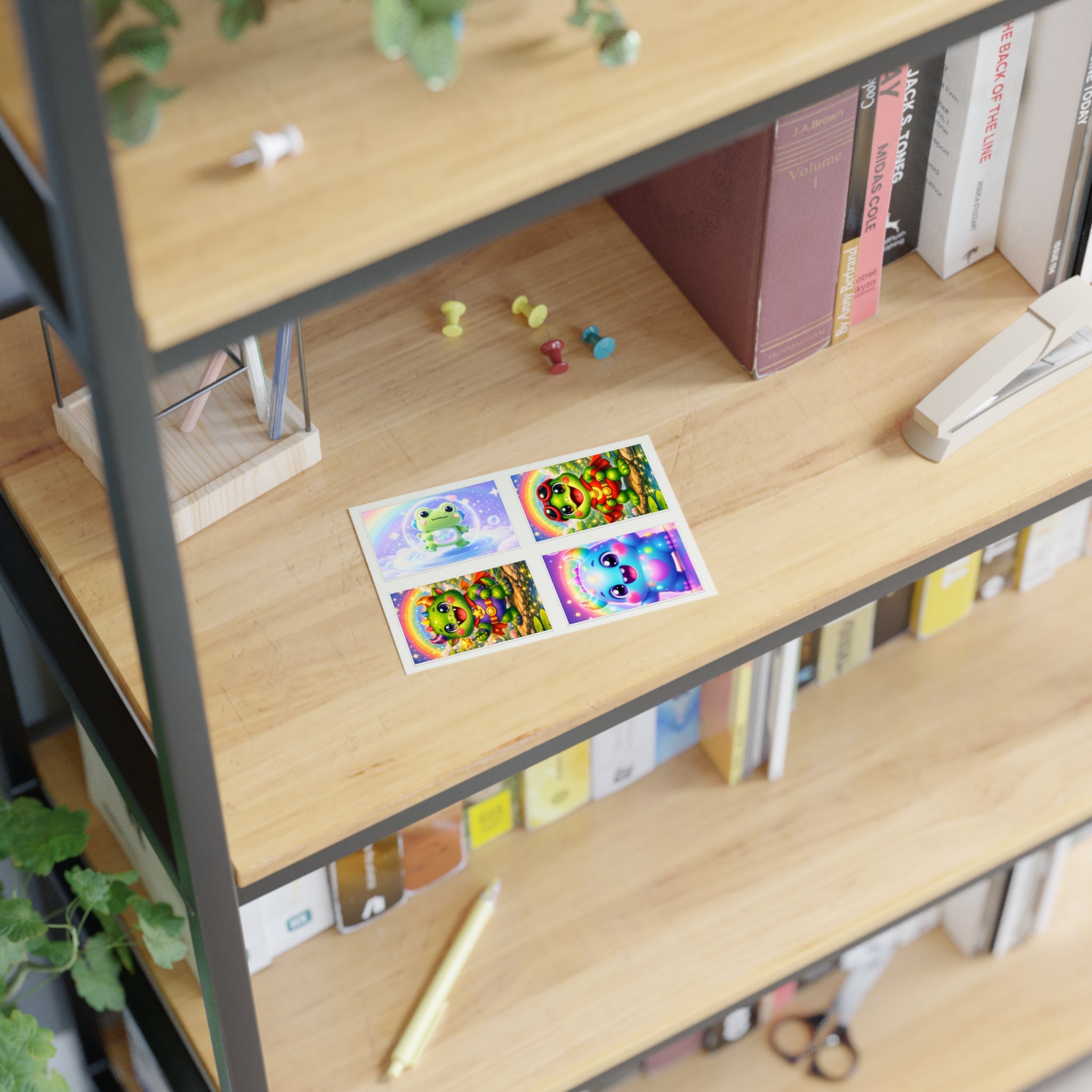 NanoBuddy Frog & Monster Stickers