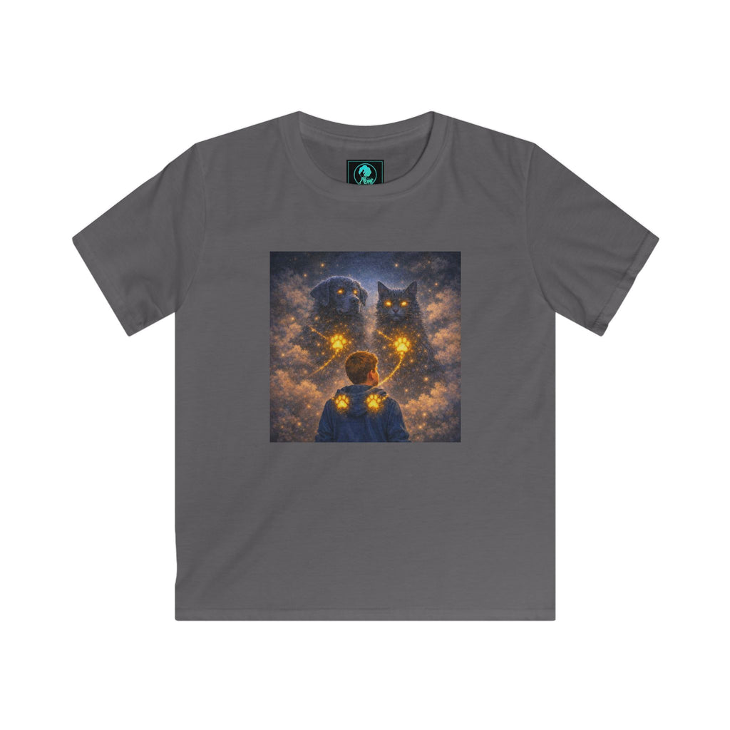 Kids Tee — Magical Night Owls Constellation Design