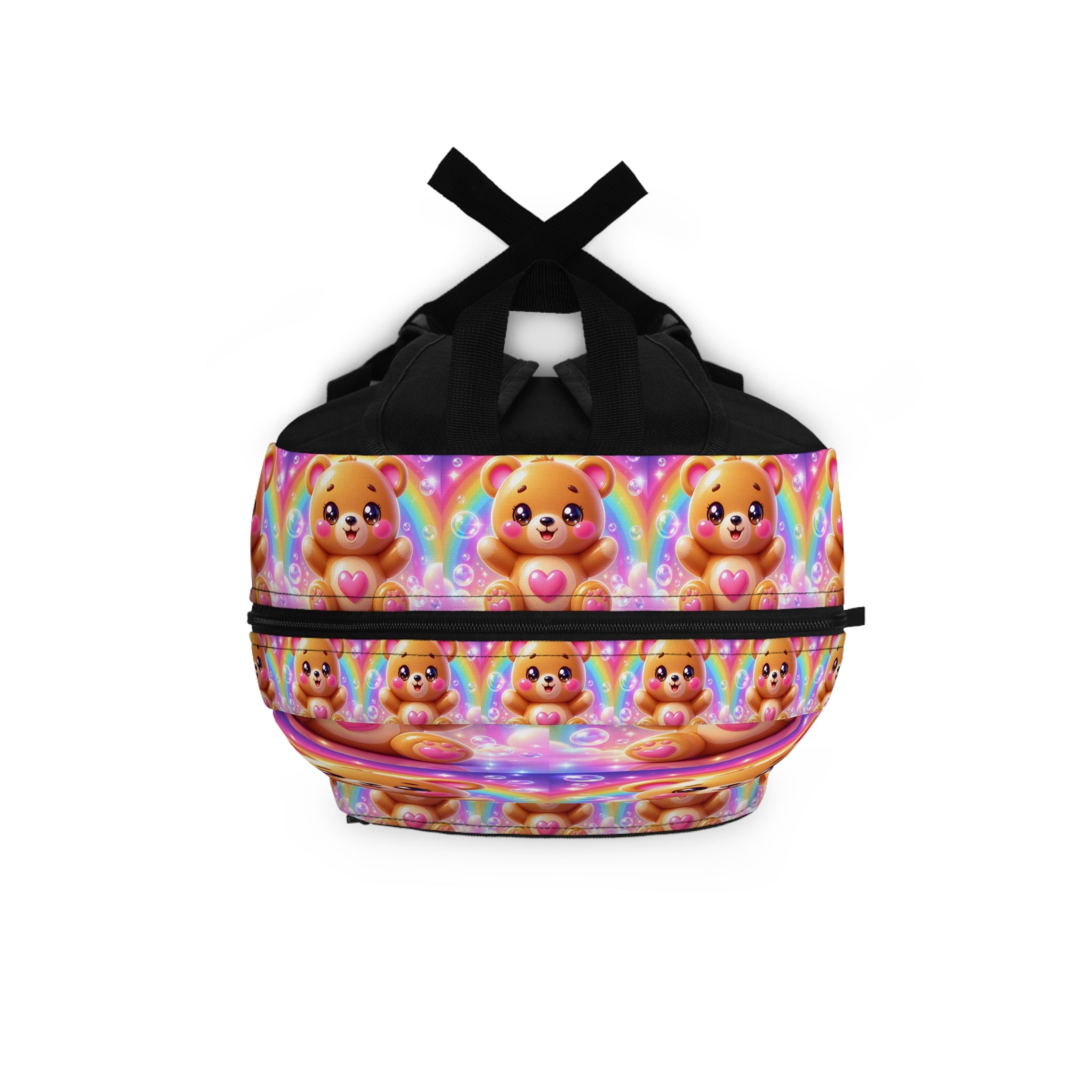🧸 NanoBuddy Bear™ Kids Backpack — Cozy Bubble Bear (PreK–2nd)