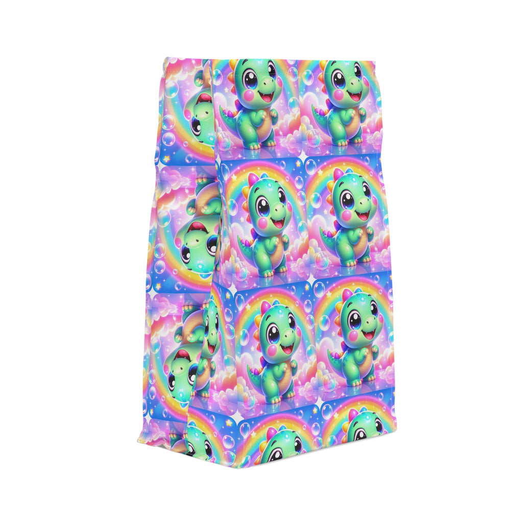 🦖 NanoBuddy Dino™ Kids Lunch Bag — Friendly Bubble Dino (PreK–2nd)