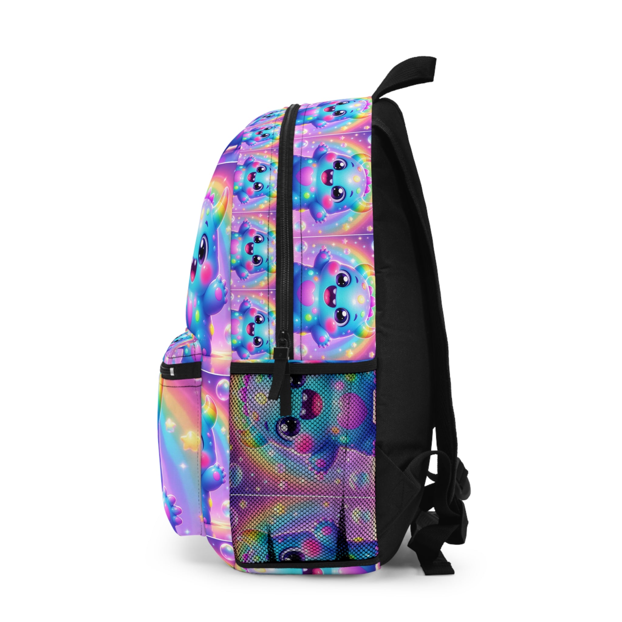 👾 NanoBuddy Monster™ Kids Backpack — Friendly Bubble Monster (PreK–2nd)