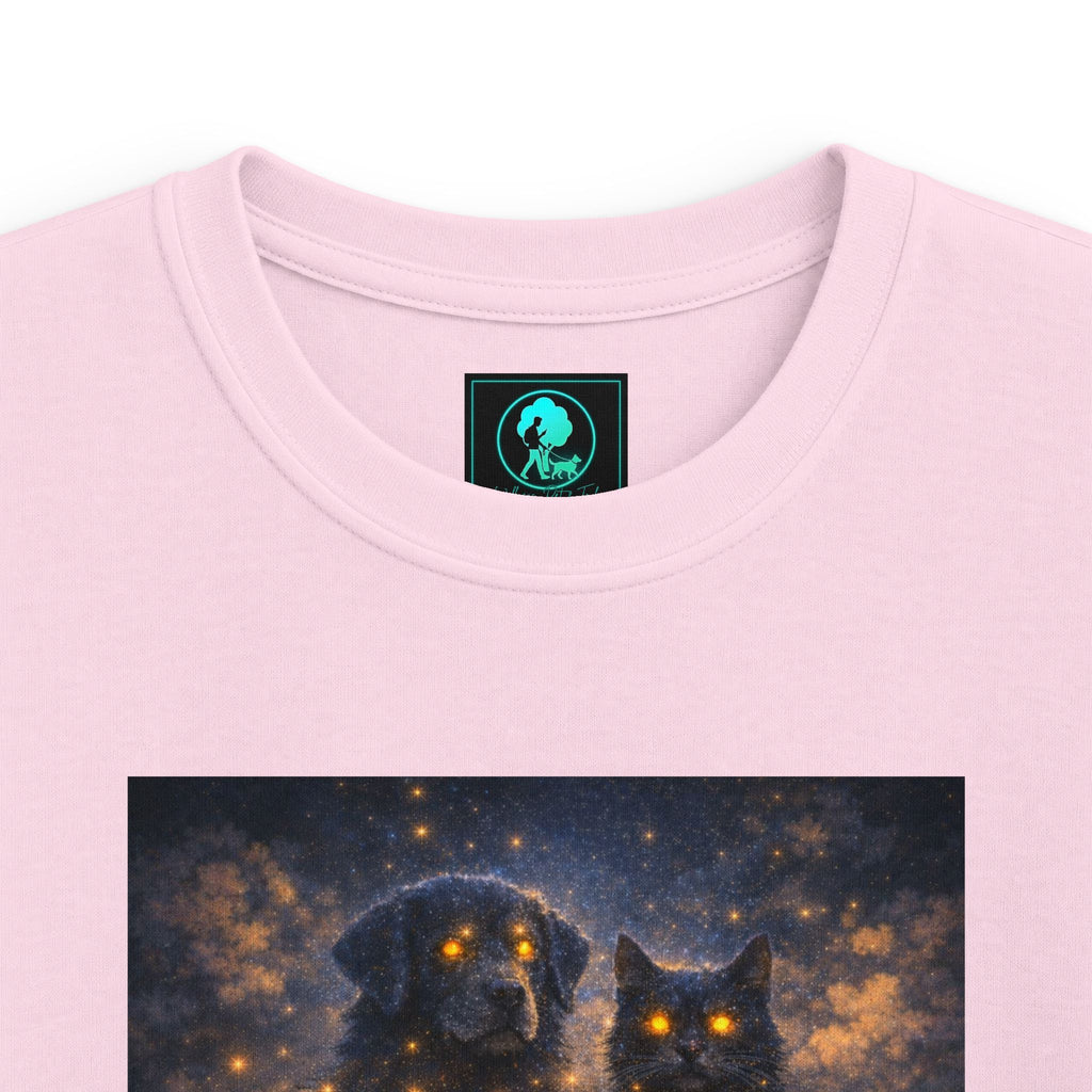Kids Tee — Magical Night Owl & Girl Glow Design