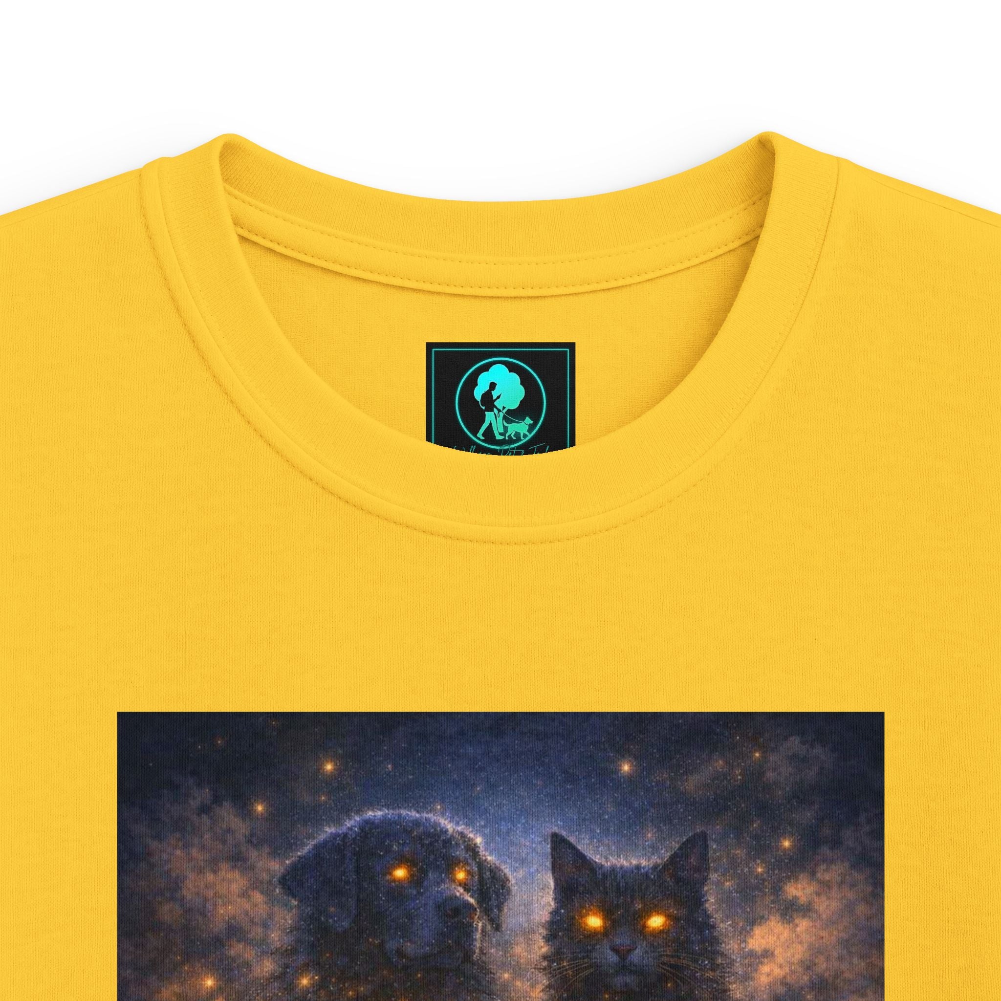 Kids Tee — Magical Night Owls Constellation Design