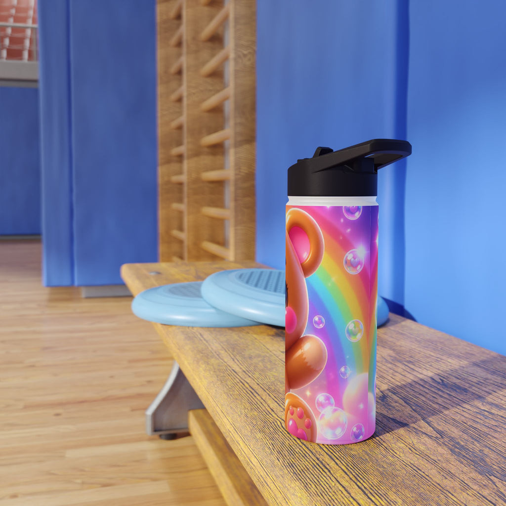 NanoBuddy Bear Steel Water Bottle