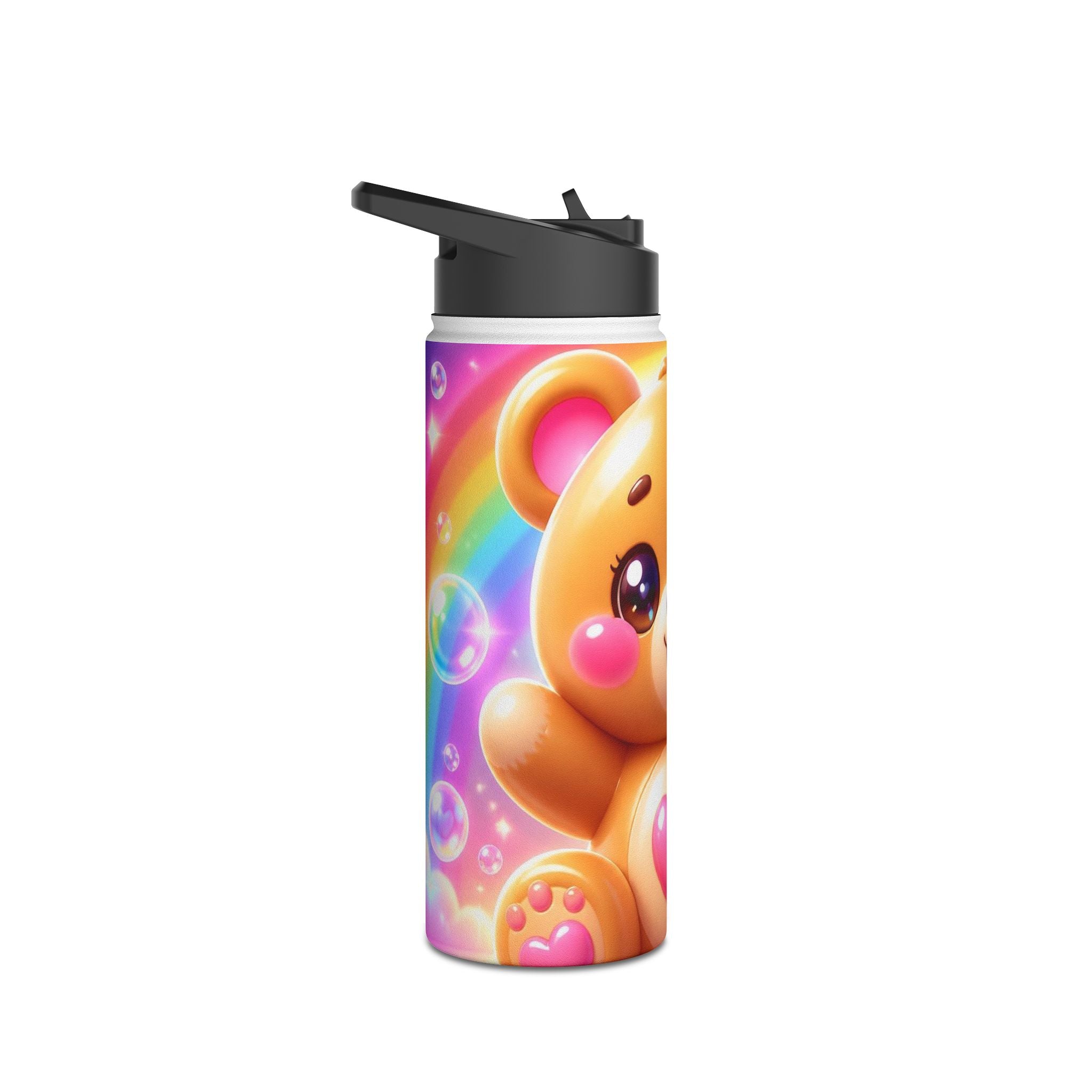 NanoBuddy Bear Steel Water Bottle