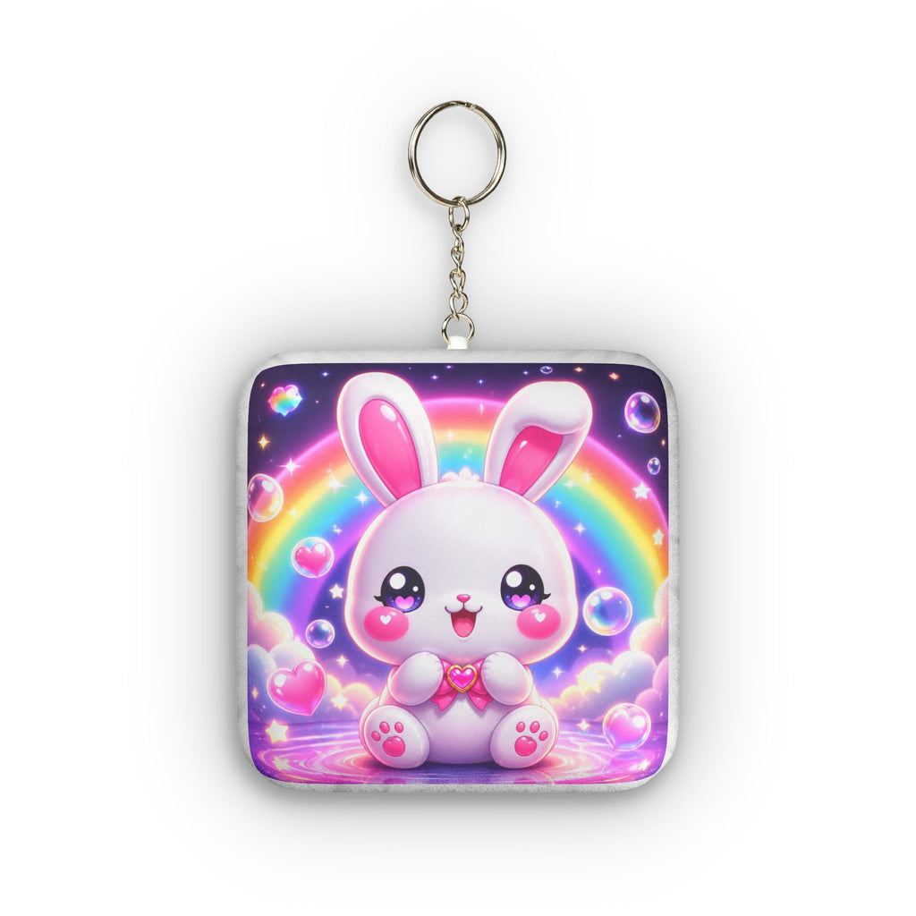 NanoBuddy Bunny Keychain – The Fluffiest NB Plush Charm You'll Want Everywhere