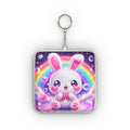 NanoBuddy Bunny Keychain – The Fluffiest NB Plush Charm You'll Want Everywhere