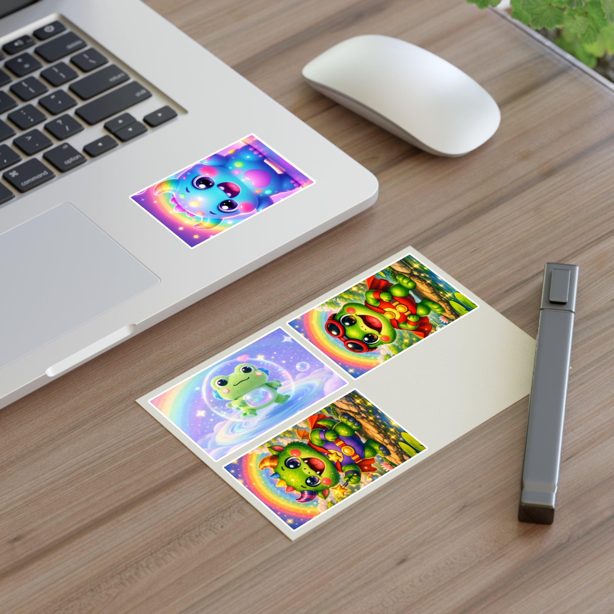 NanoBuddy Frog & Monster Stickers