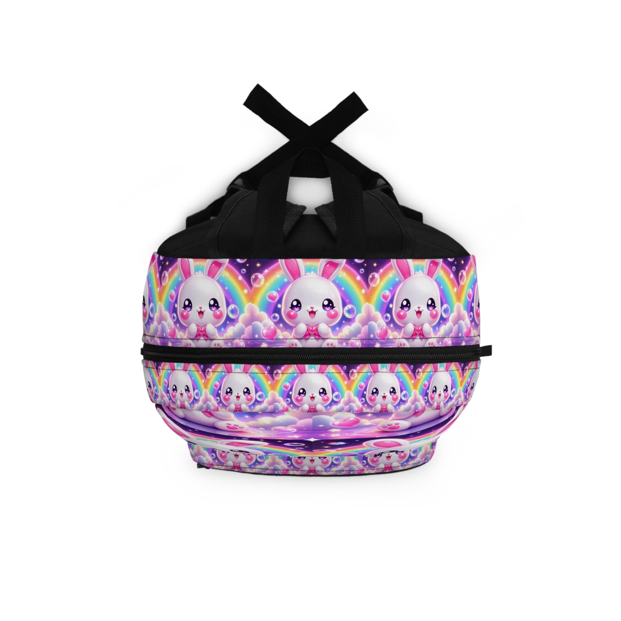 🐰 NanoBuddy Bunny™ Kids Backpack — Pastel Bubble Bunny (PreK–2nd)