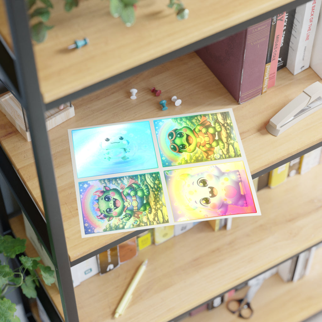 NanoBuddy Frog & Monster Stickers