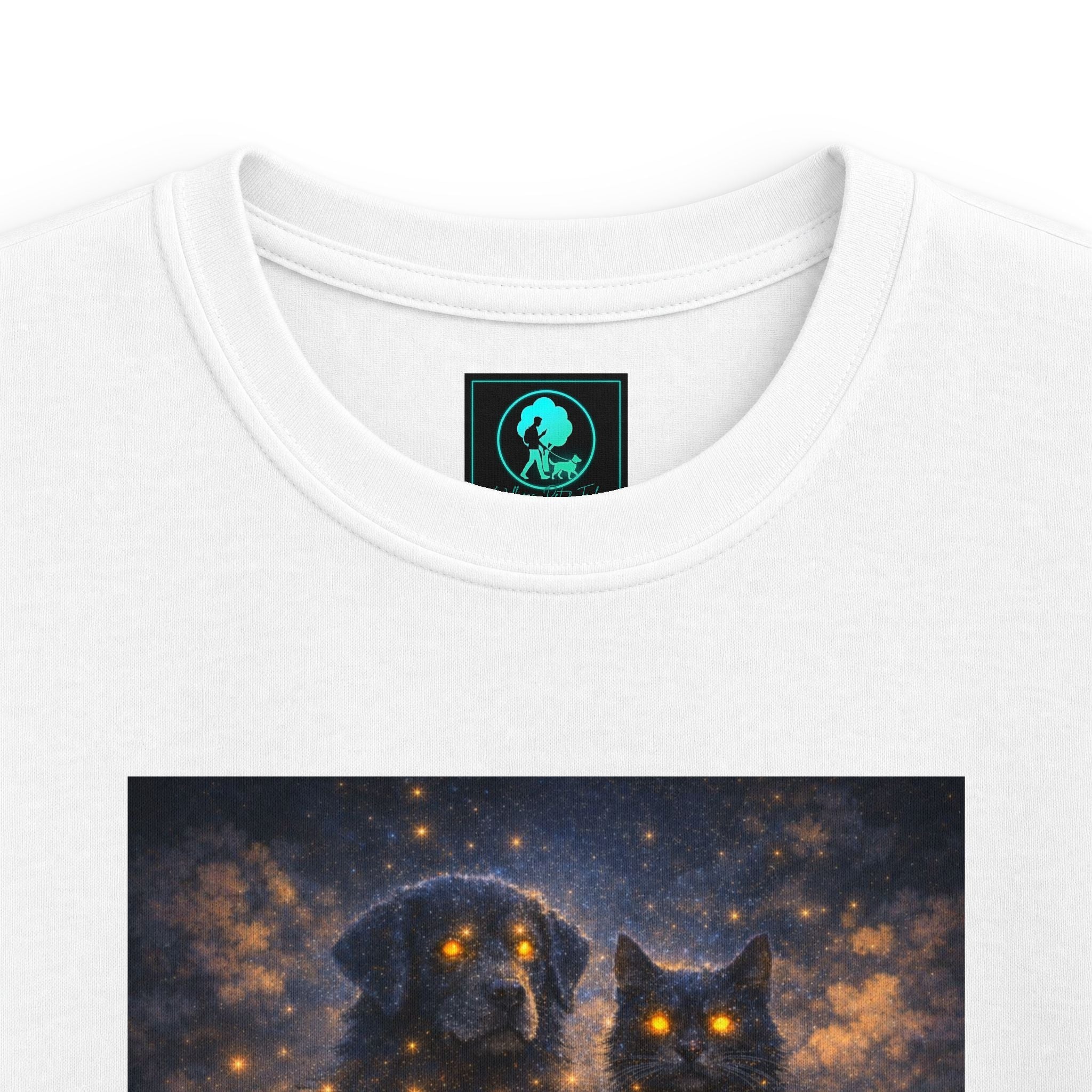 Kids Tee — Magical Night Owl & Girl Glow Design