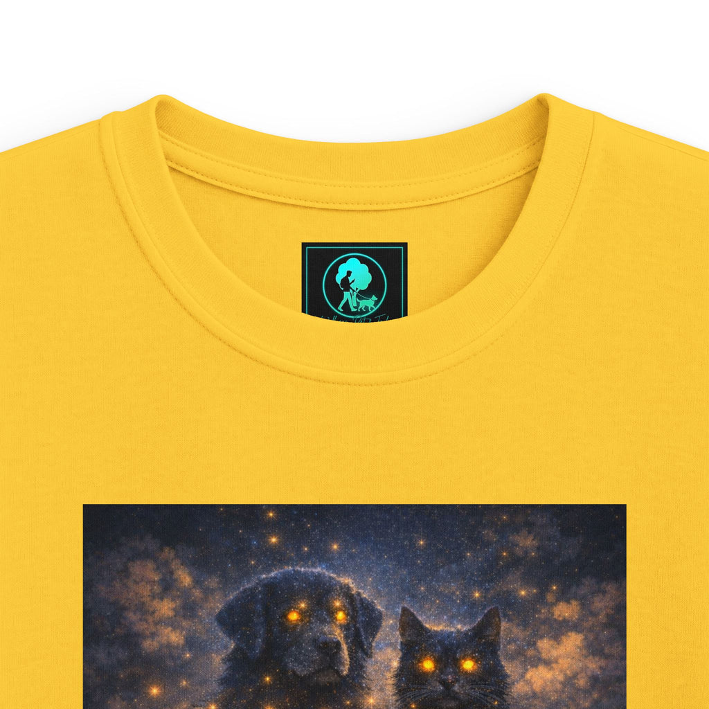 Kids Tee — Magical Night Owl & Girl Glow Design