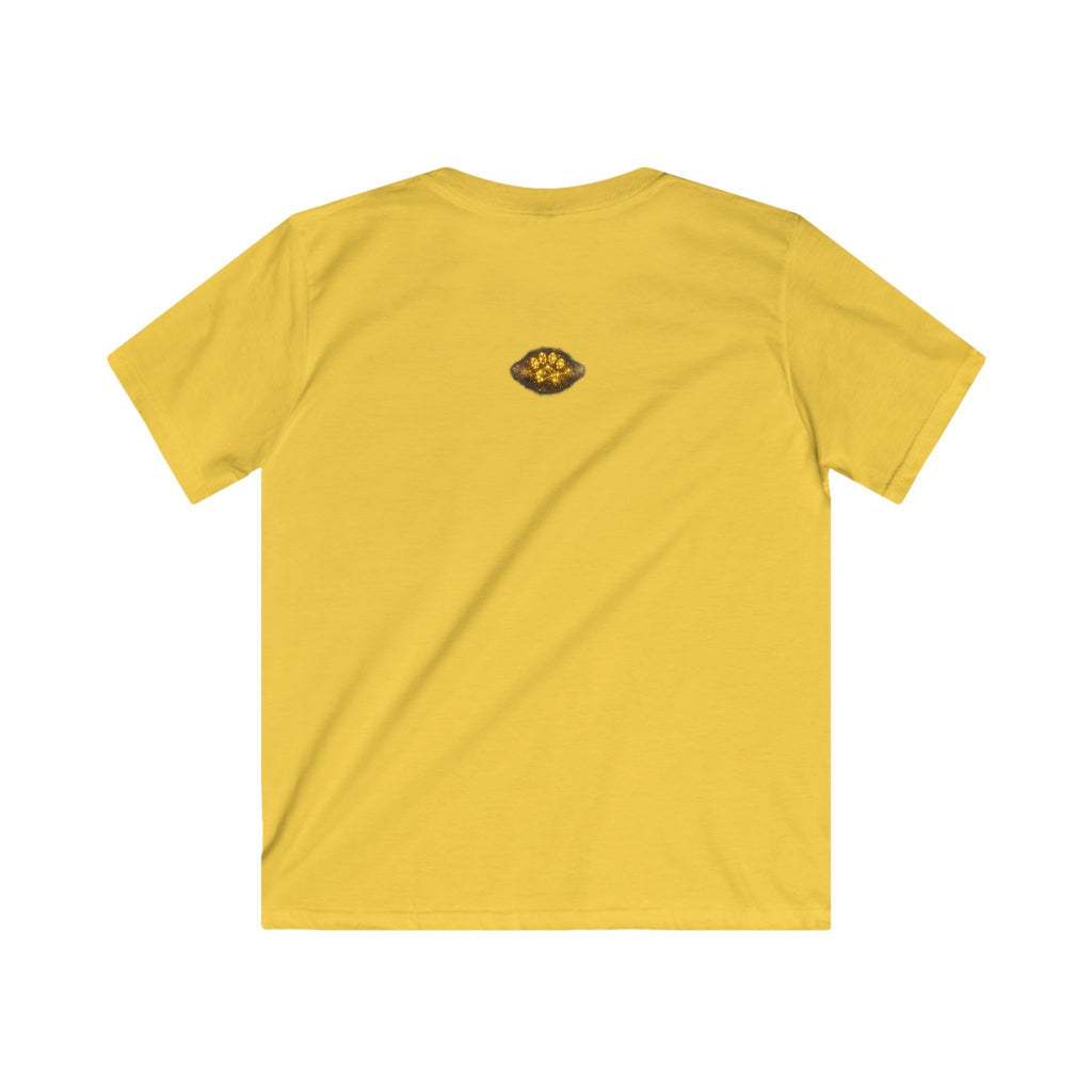 Kids T‑Shirt - Golden Firefly Night Illustration (Child Tee)
