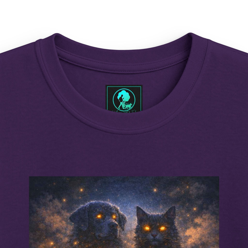 Kids Tee — Magical Night Owls Constellation Design