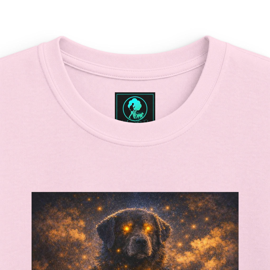 Kids T‑Shirt - Golden Firefly Night Illustration (Child Tee)