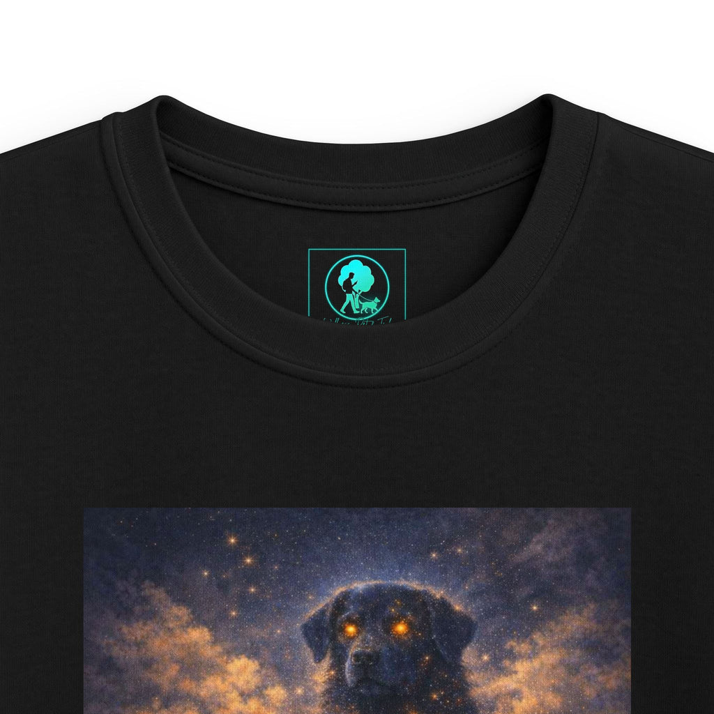 Kids Cosmic Dog Tee — Starry Night Pet Bond Youth T-Shirt