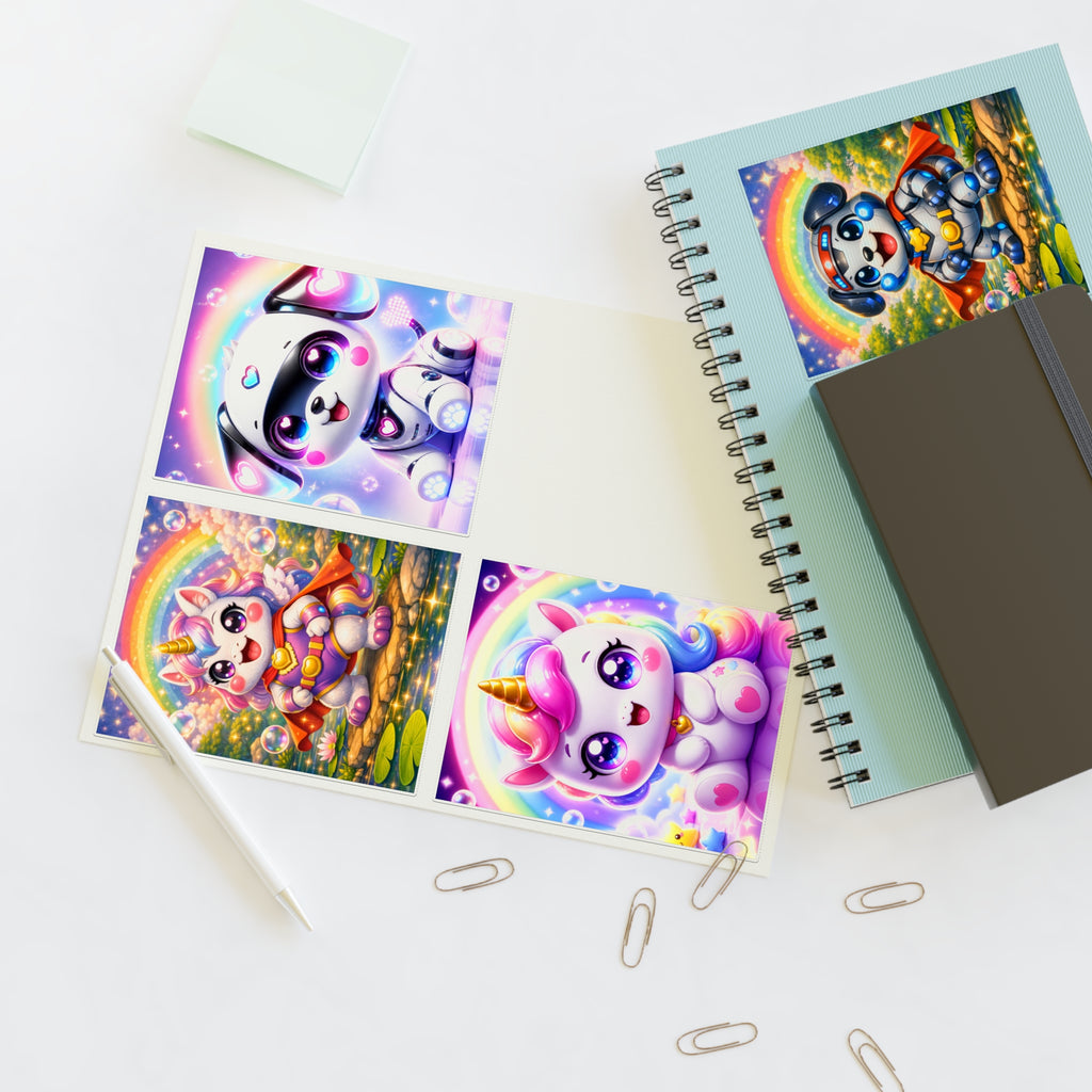 NanoBuddy Robo Pup & Unicorn Stickers