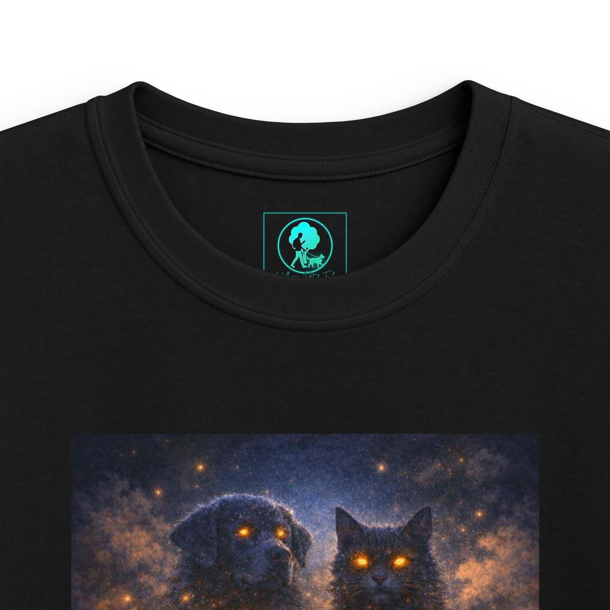 Kids Tee — Magical Night Owls Constellation Design