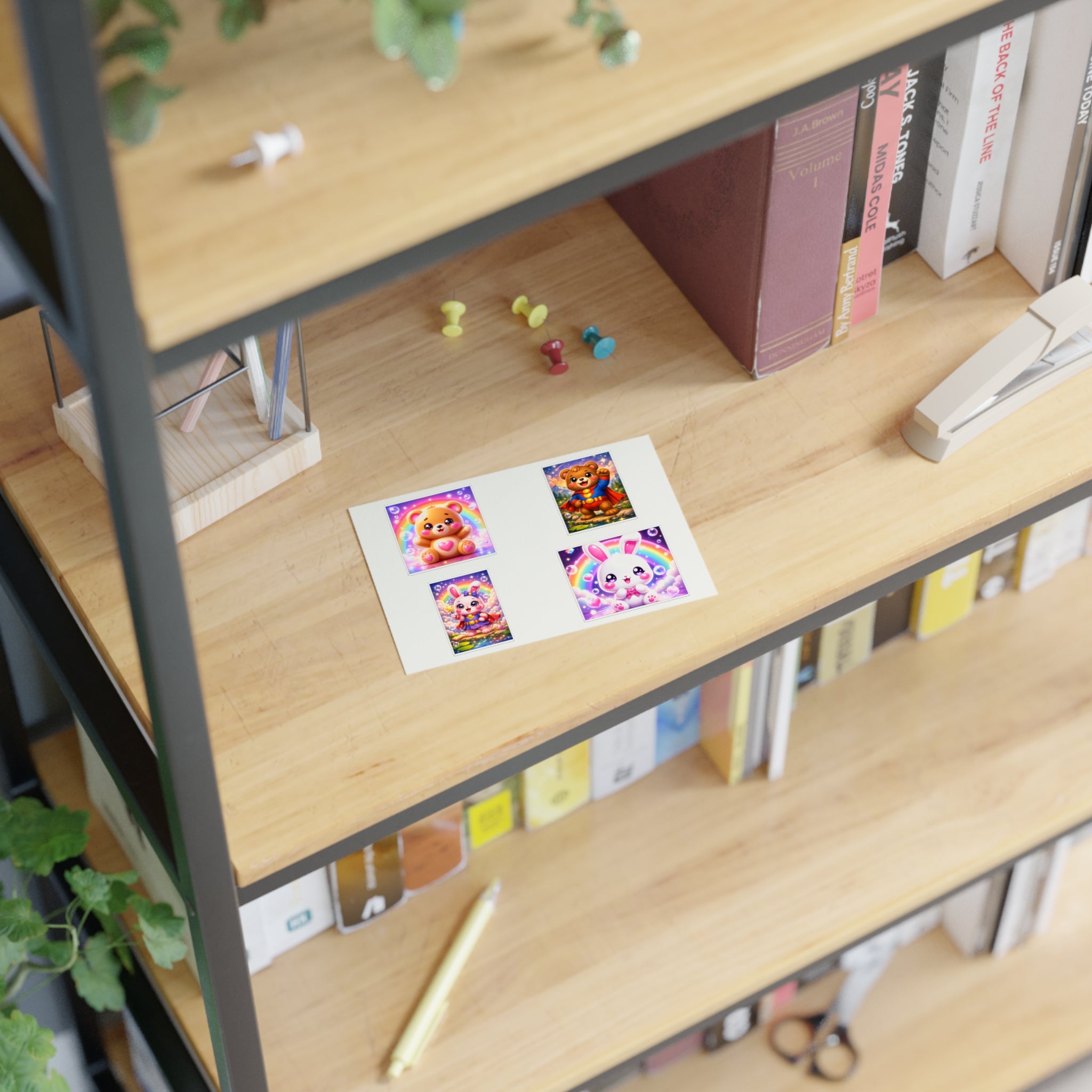 NanoBuddy Bear & Bunny Stickers