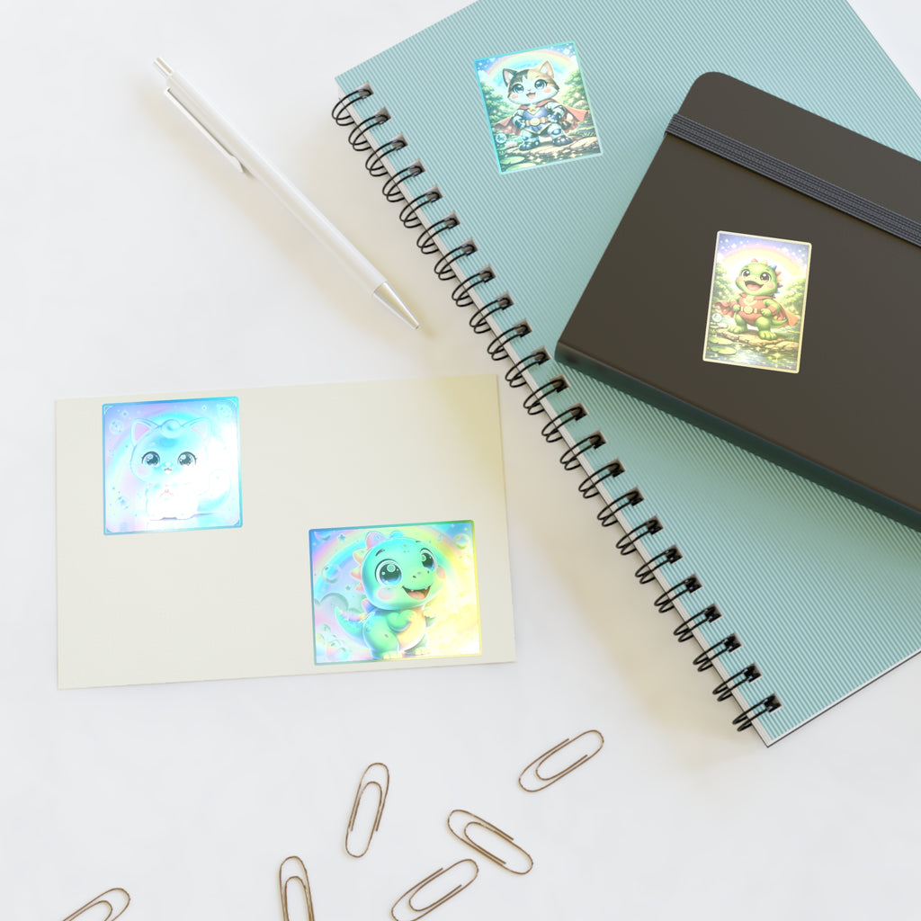 NanoBuddy Cat & Dino Stickers