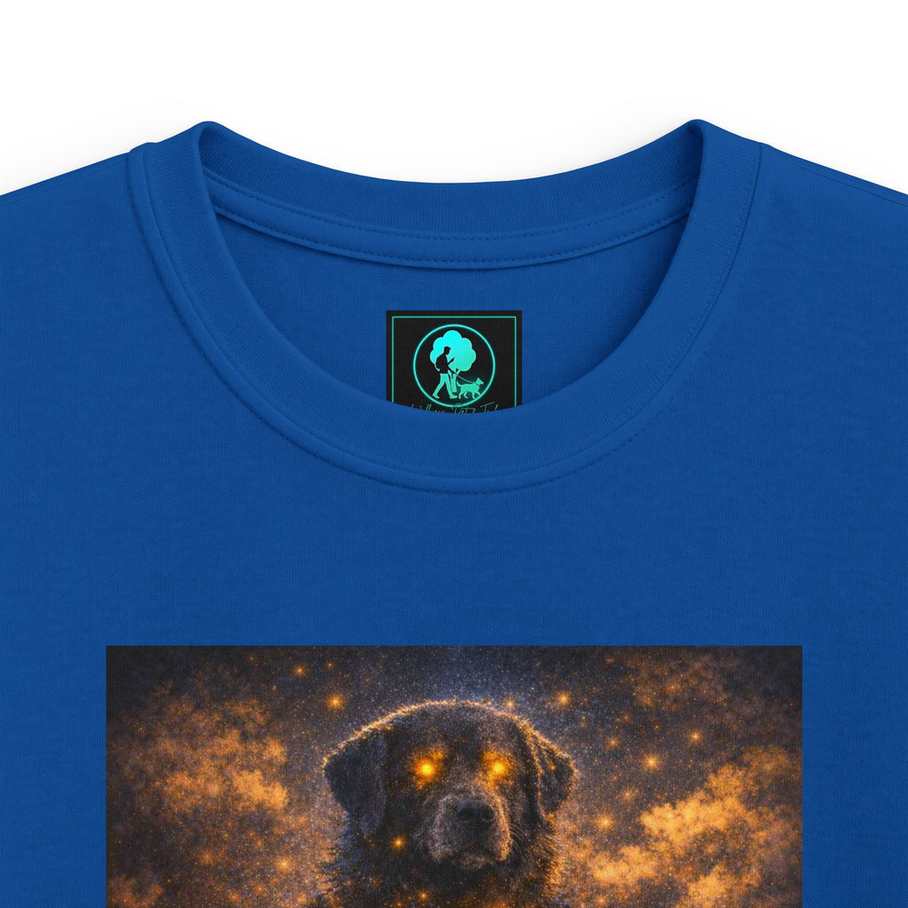 Kids T‑Shirt - Golden Firefly Night Illustration (Child Tee)