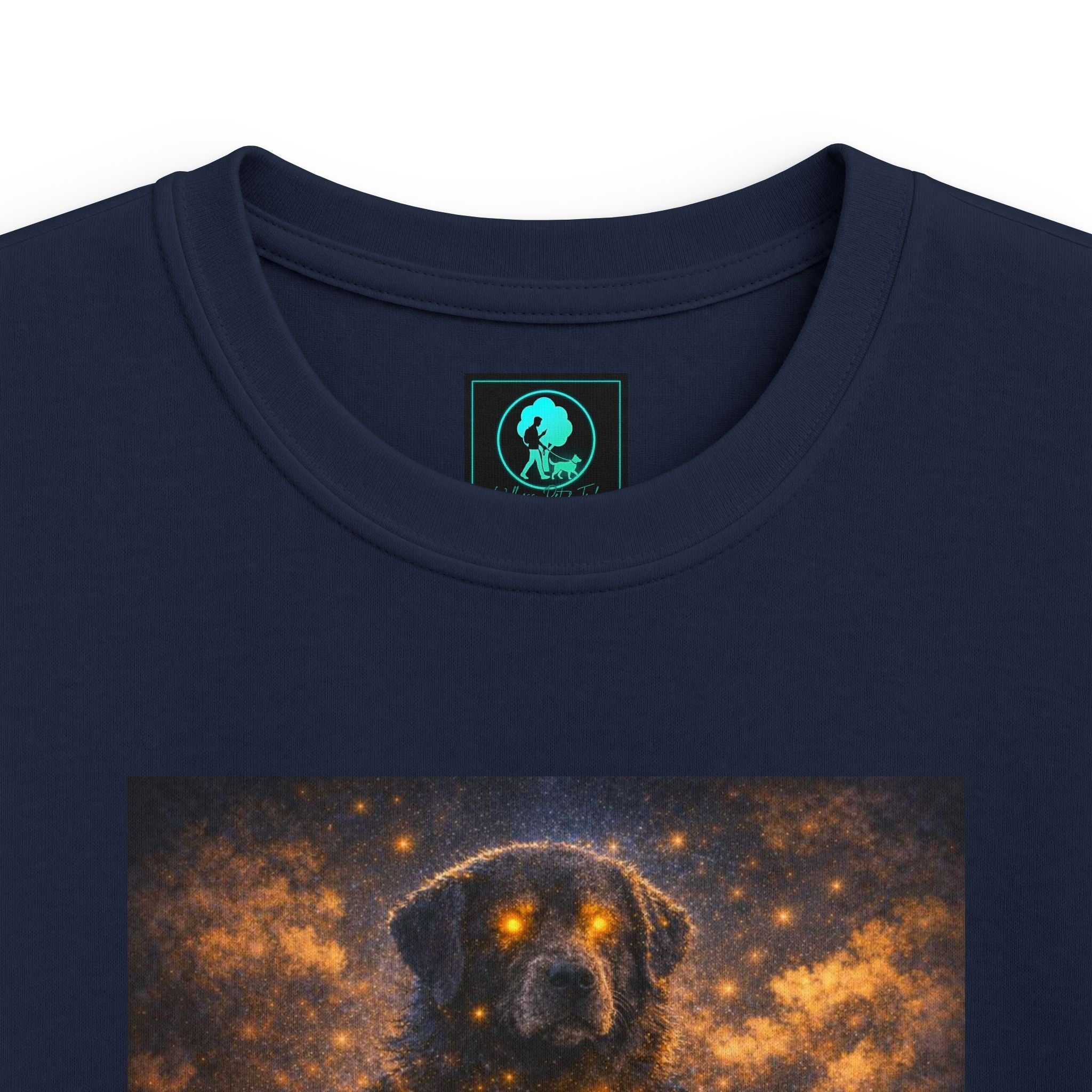 Kids T‑Shirt - Golden Firefly Night Illustration (Child Tee)