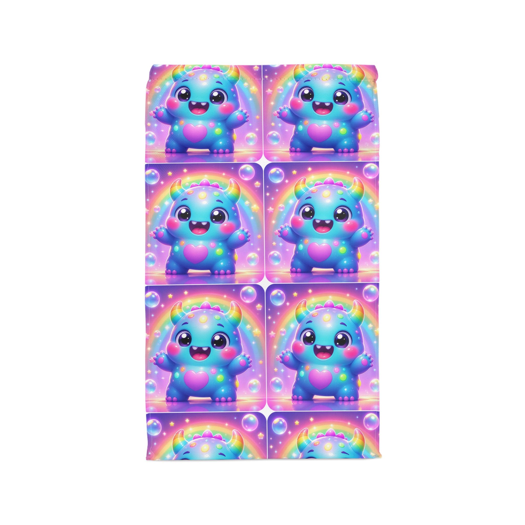 👾 NanoBuddy Monster™ Kids Lunch Bag — Friendly Bubble Monster (PreK–2nd)