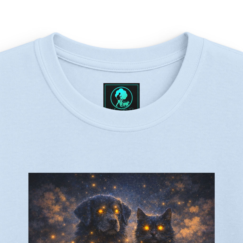 Kids Tee — Magical Night Owl & Girl Glow Design