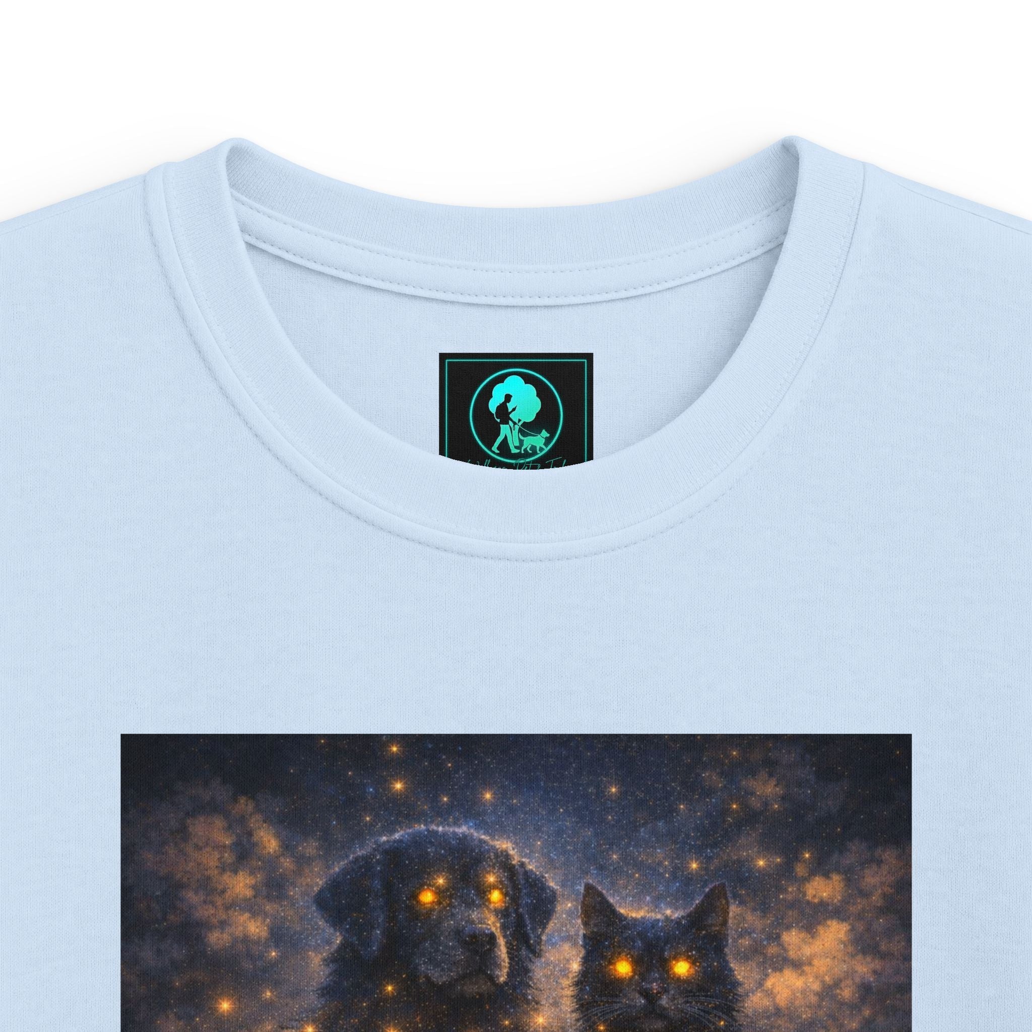 Kids Tee — Magical Night Owl & Girl Glow Design
