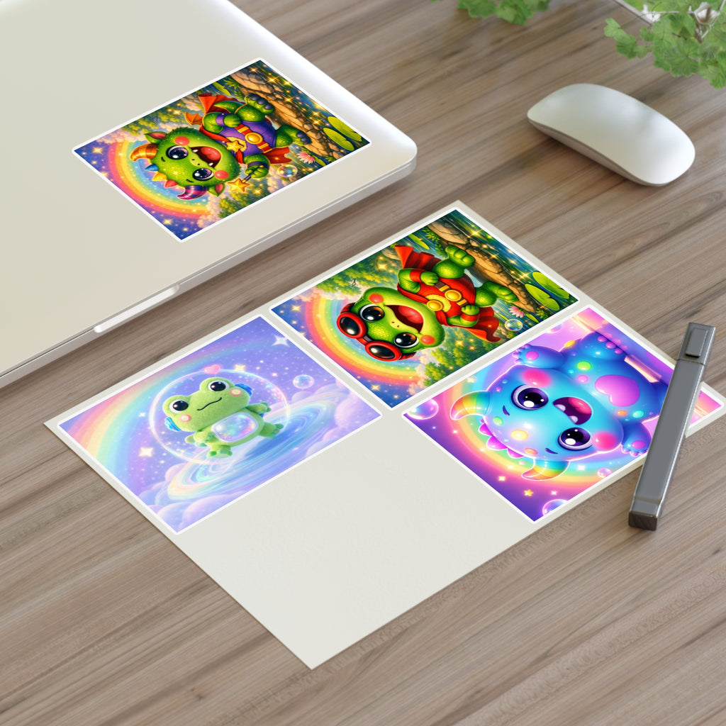 NanoBuddy Frog & Monster Stickers