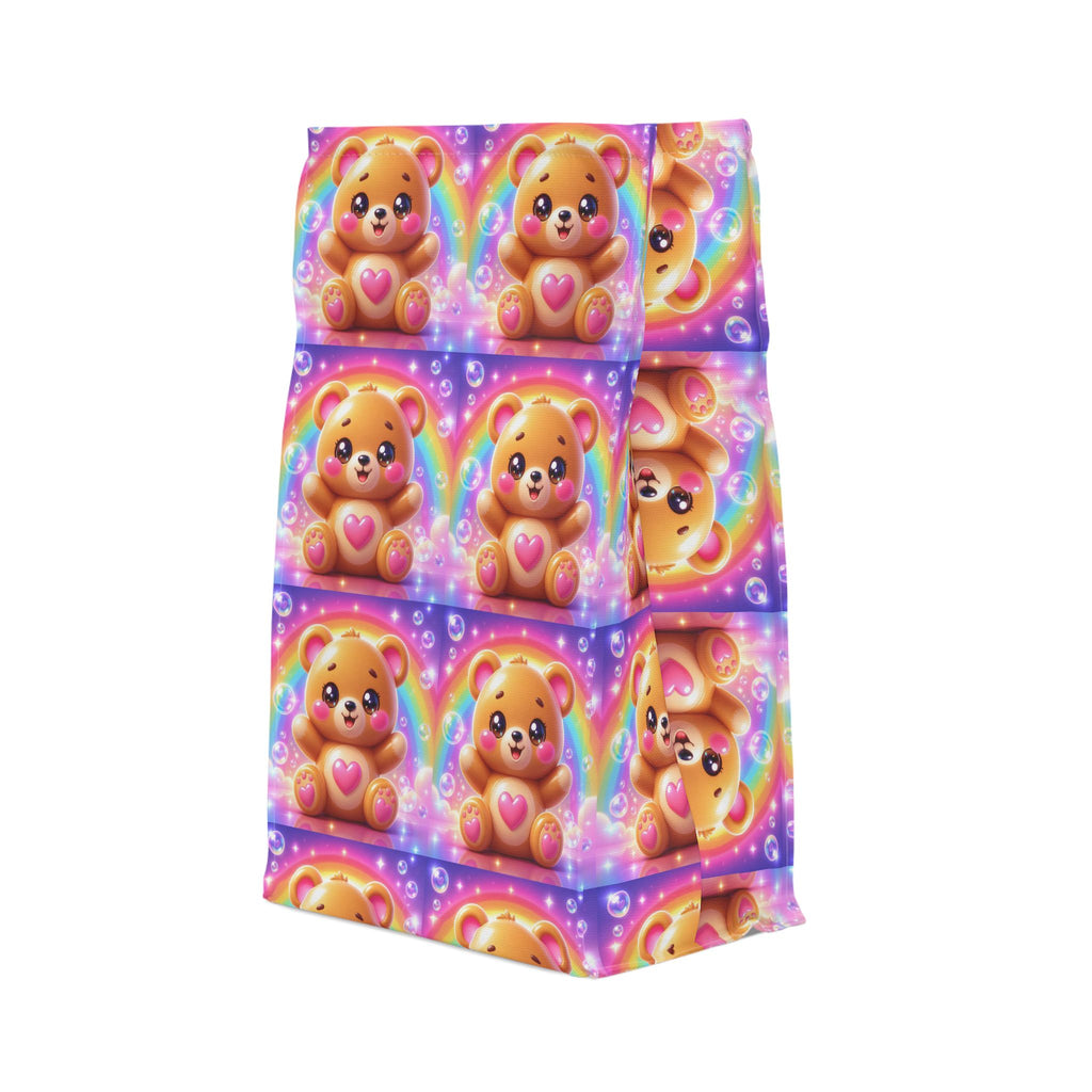 🧸 NanoBuddy Bear™ Kids Lunch Bag — Cozy Bubble Bear (PreK–2nd)