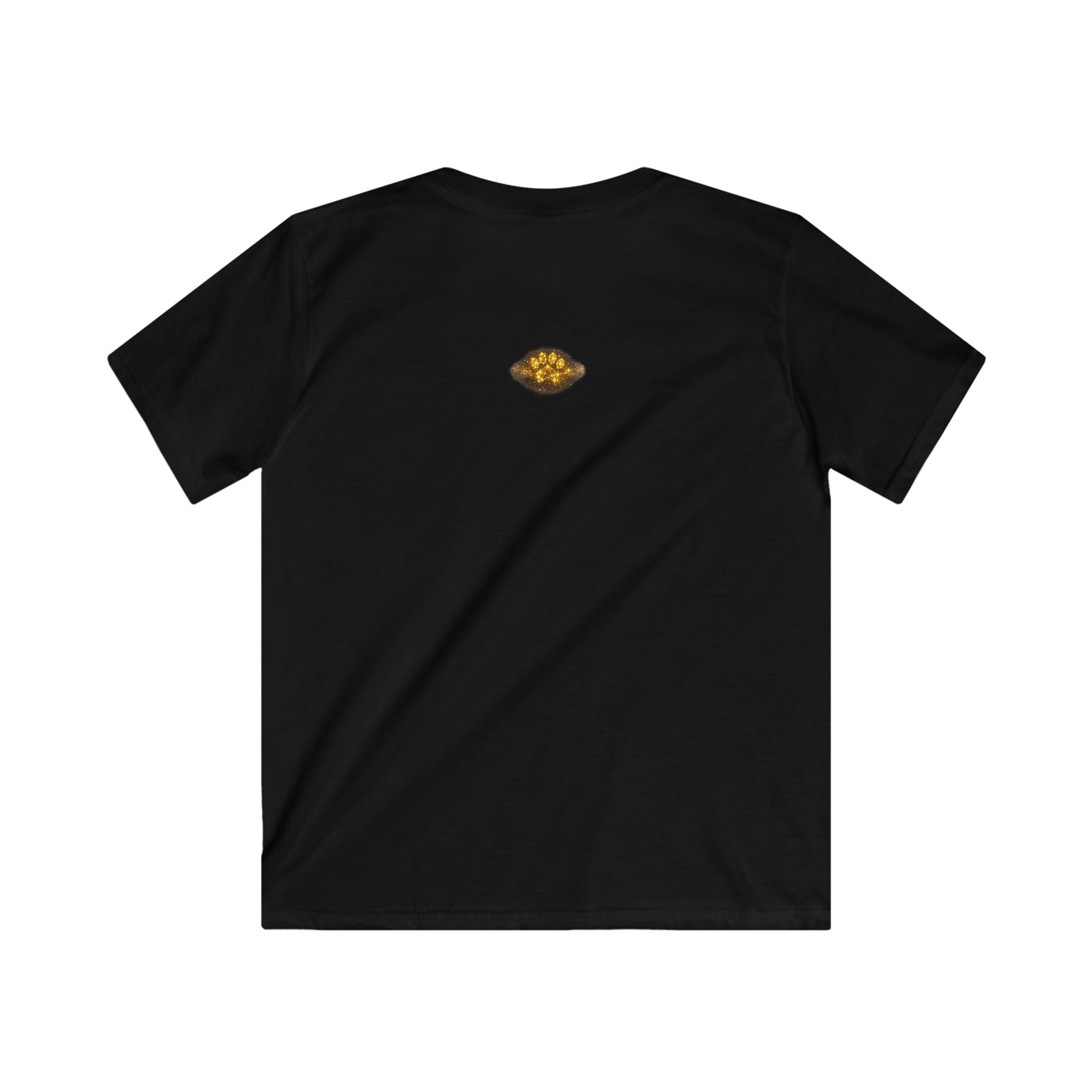 Kids Cosmic Dog Tee — Starry Night Pet Bond Youth T-Shirt